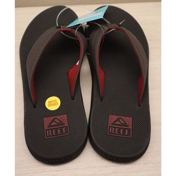 Reef CI6621 Unisex Men's Sz 9 Women's Sz 10.5 Red/Raven Element TQT Sandals - Picture 4 of 10